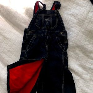 Warm lined overalls